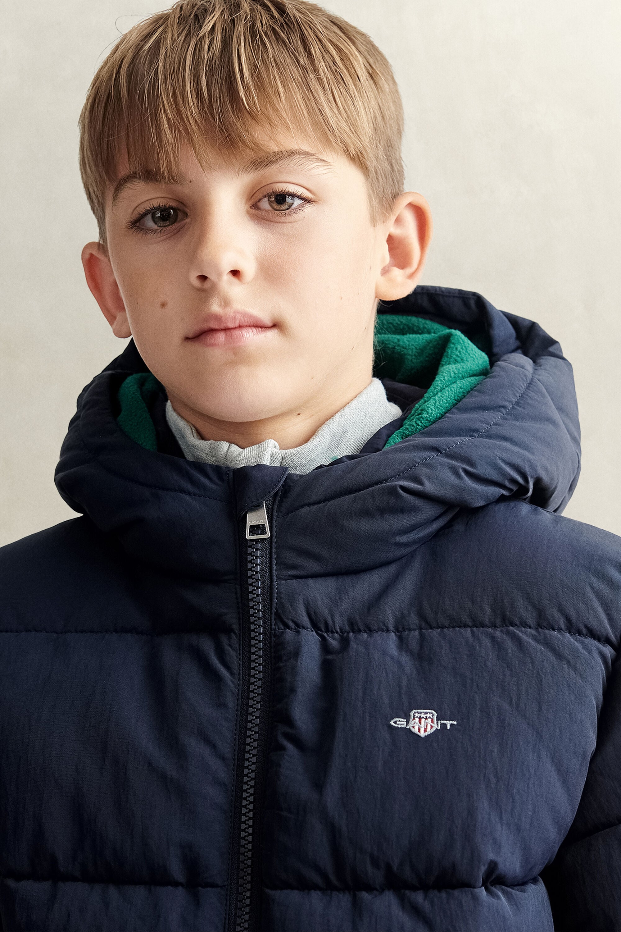 Teen Boys ‑malliston Baffle-takki