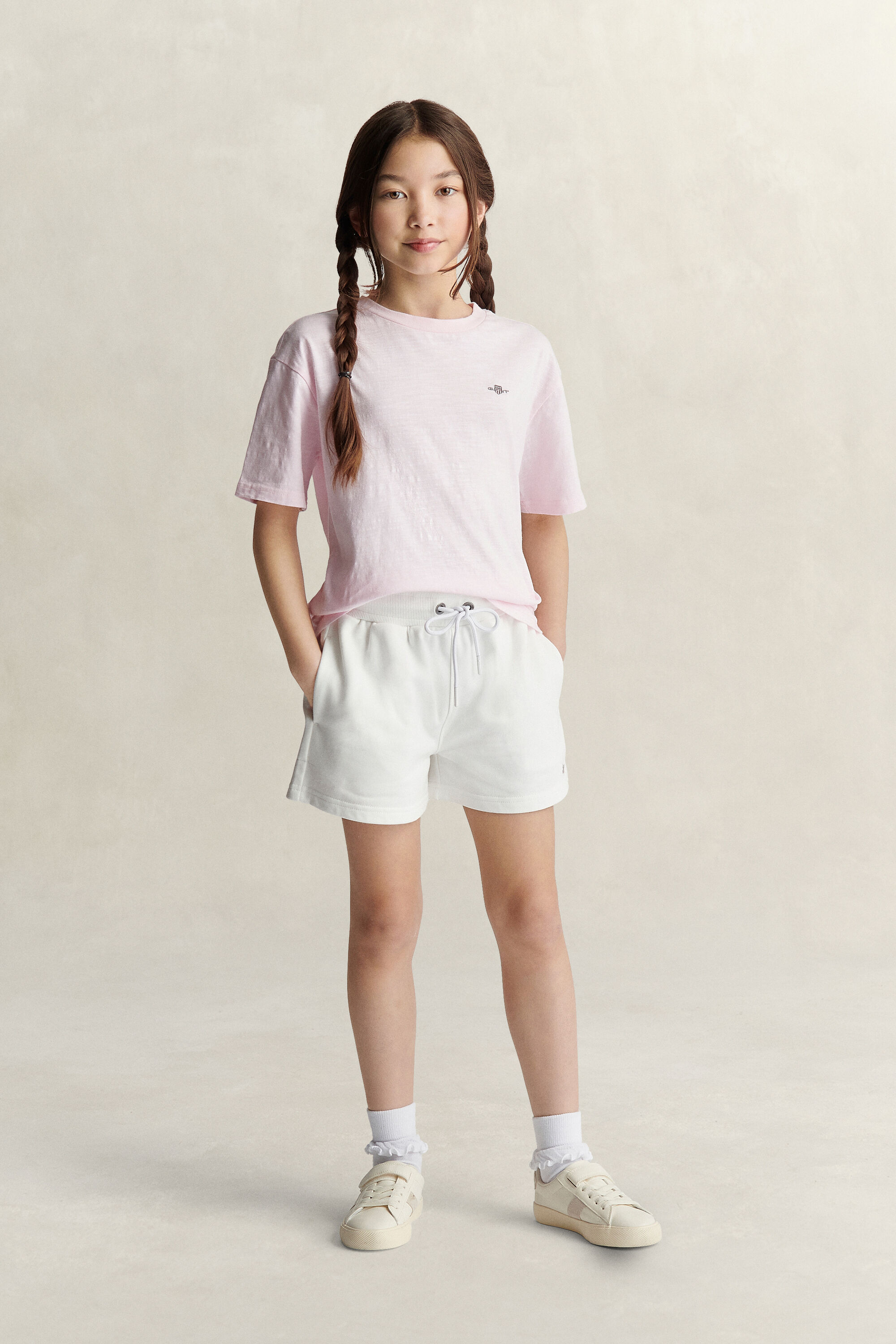 Teen Girls ‑malliston slubi-t‑paita