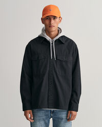 Puuvillatvillikankainen lippalakki, korkea malli