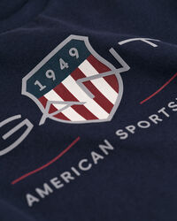 Kids-malliston pitkähihainen Archive Shield ‑t‑paita