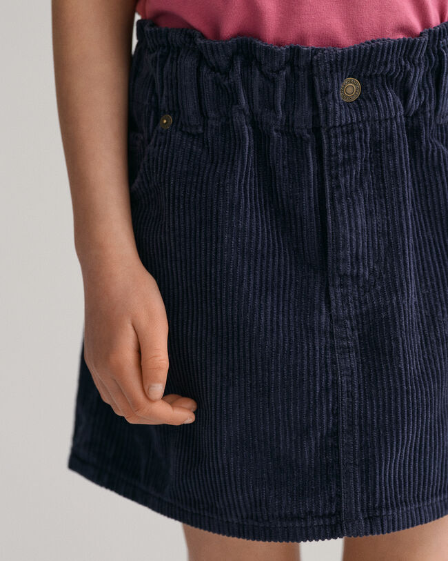 Girls-malliston vakosamettiminihame