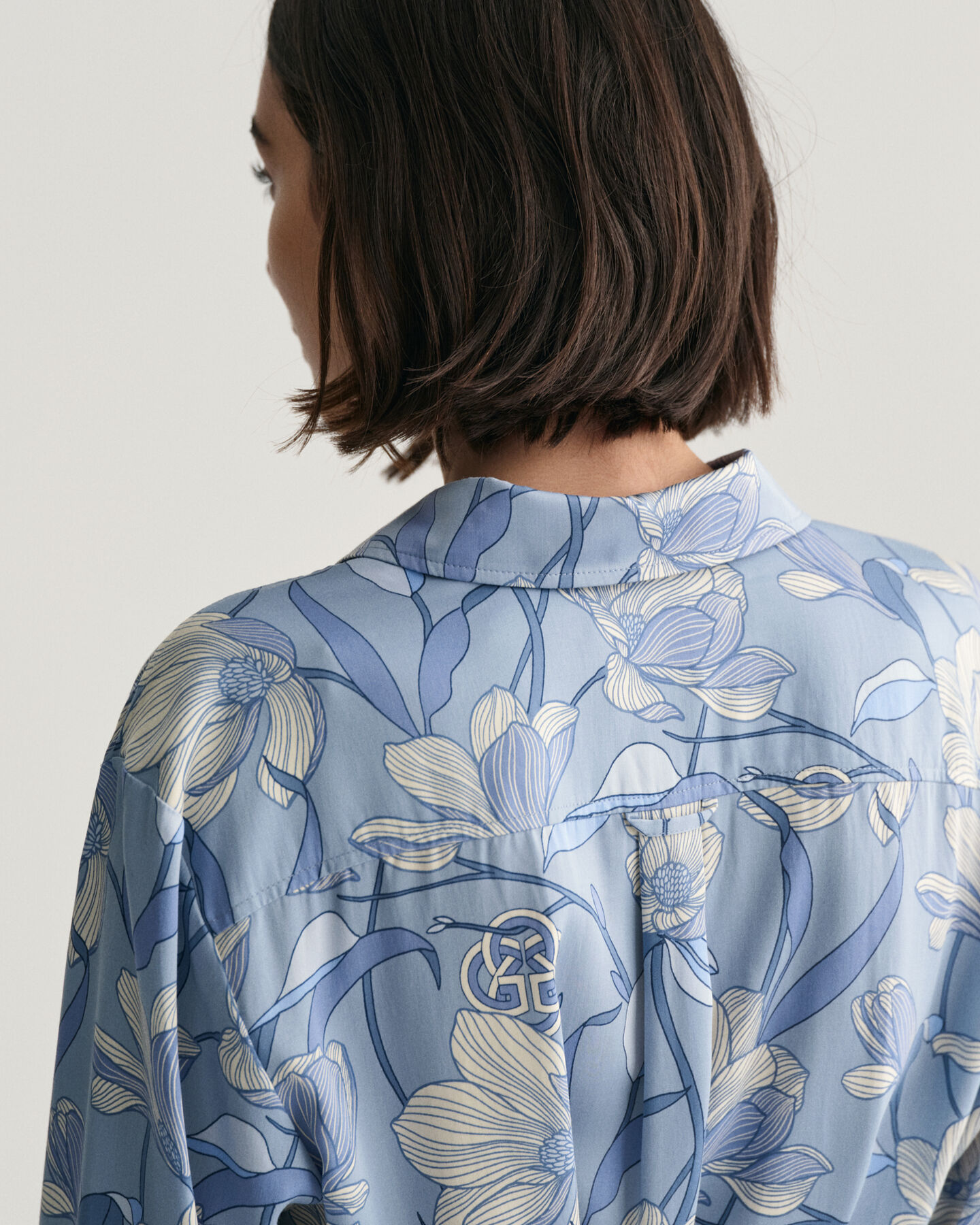 Magnolia Print ‑paitamekko
