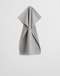 Kalanruotokuvioinen jacquard-pyyhe (50 cm x 70 cm)