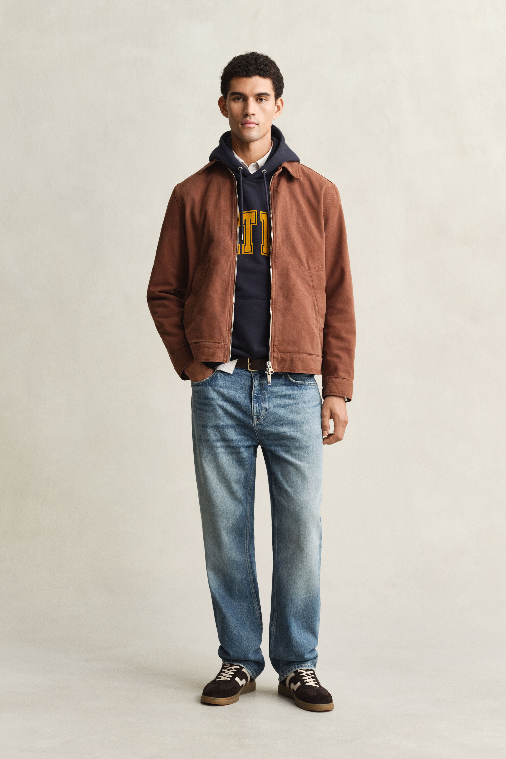 Puuvillainen kanvaasitakki