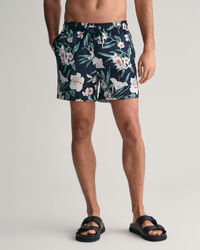 Oleander Print Swim Shorts