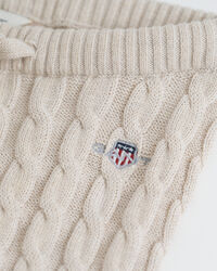 Baby-malliston puuvillaiset Shield-palmikkoneuleleggingsit