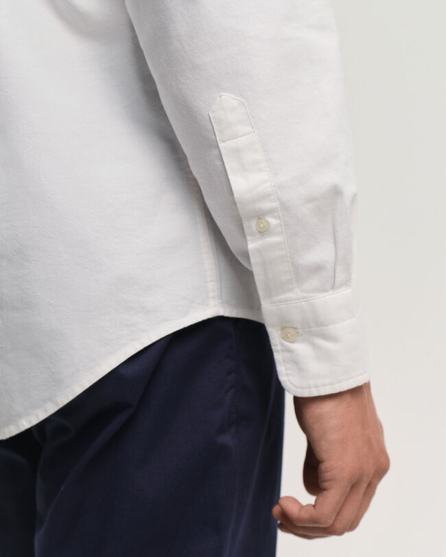 Relaxed fit ‑mitoitettu oxford-paita