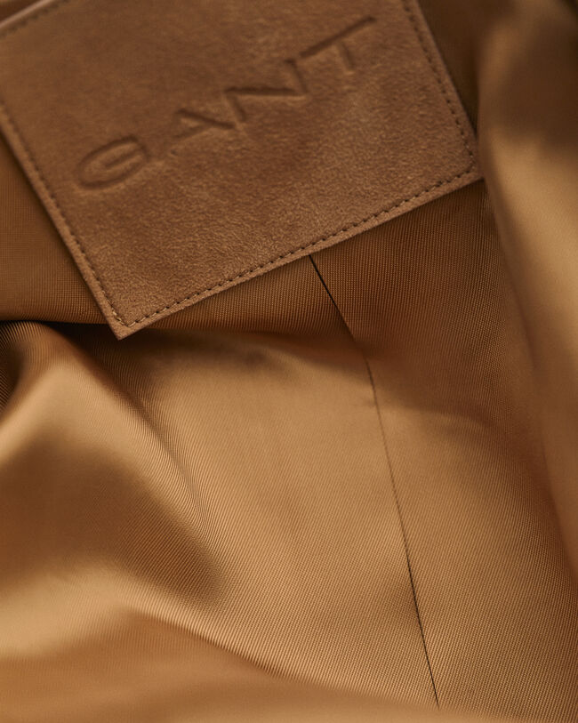 Mokkanahkainen Bomber-takki