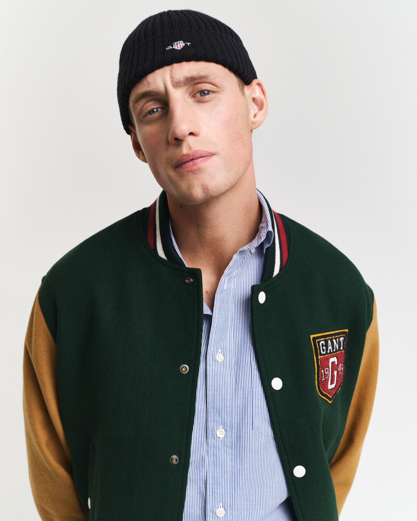 GANT Varsity Jacket ‑villasekoitetakki