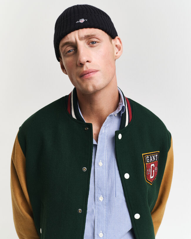 GANT Varsity Jacket ‑villasekoitetakki