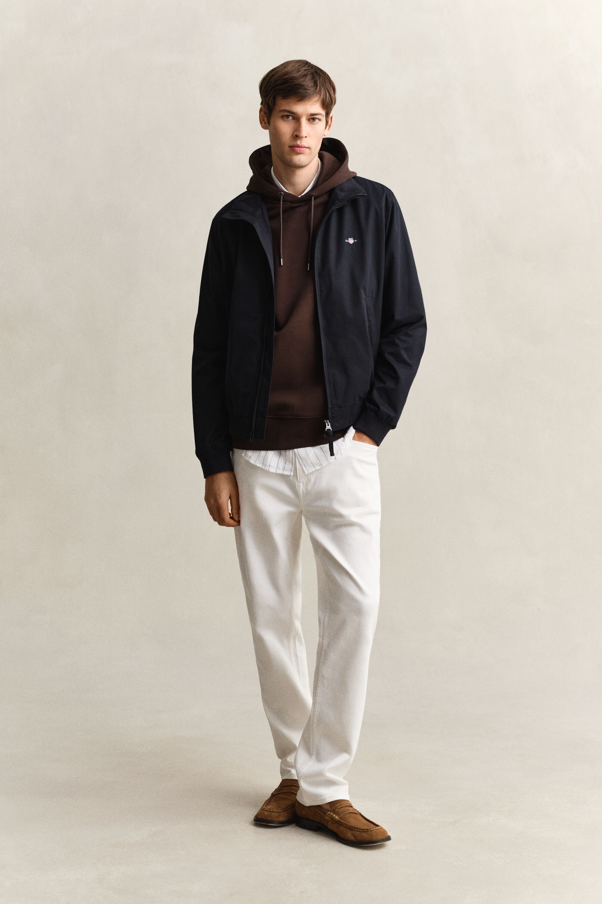 Huppari collegeneulosta