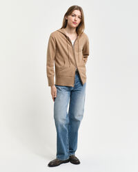 Vetoketjuhuppari eritt&auml;in hienoa lampaanvillaa