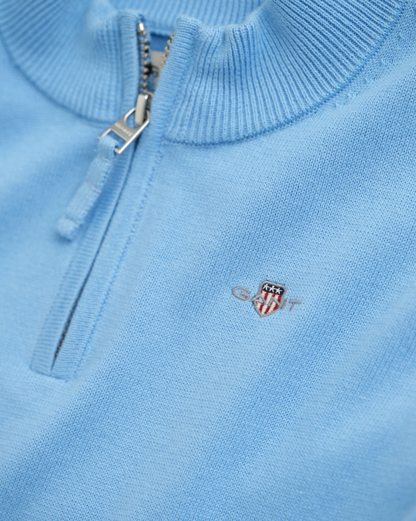 Kids-malliston Shield-puuvillaneulepusero, jossa vetoketju pääntiellä