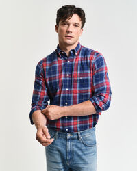 Regular Fit Checked Flannel Shirt