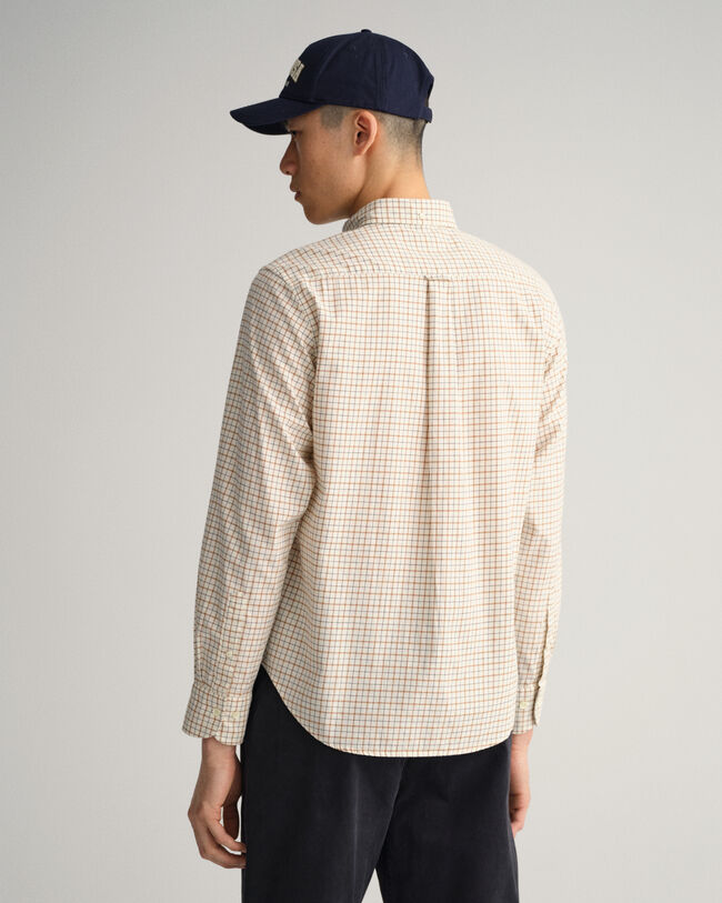 Regular fit ‑mitoitettu Window Check ‑paita