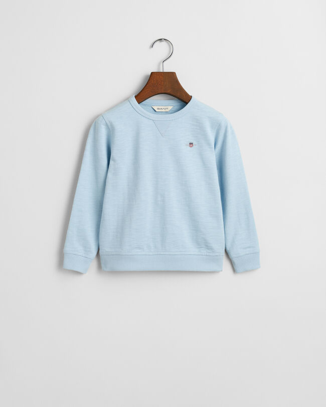 Kids-malliston slubipuuvillainen Shield-collegepaita