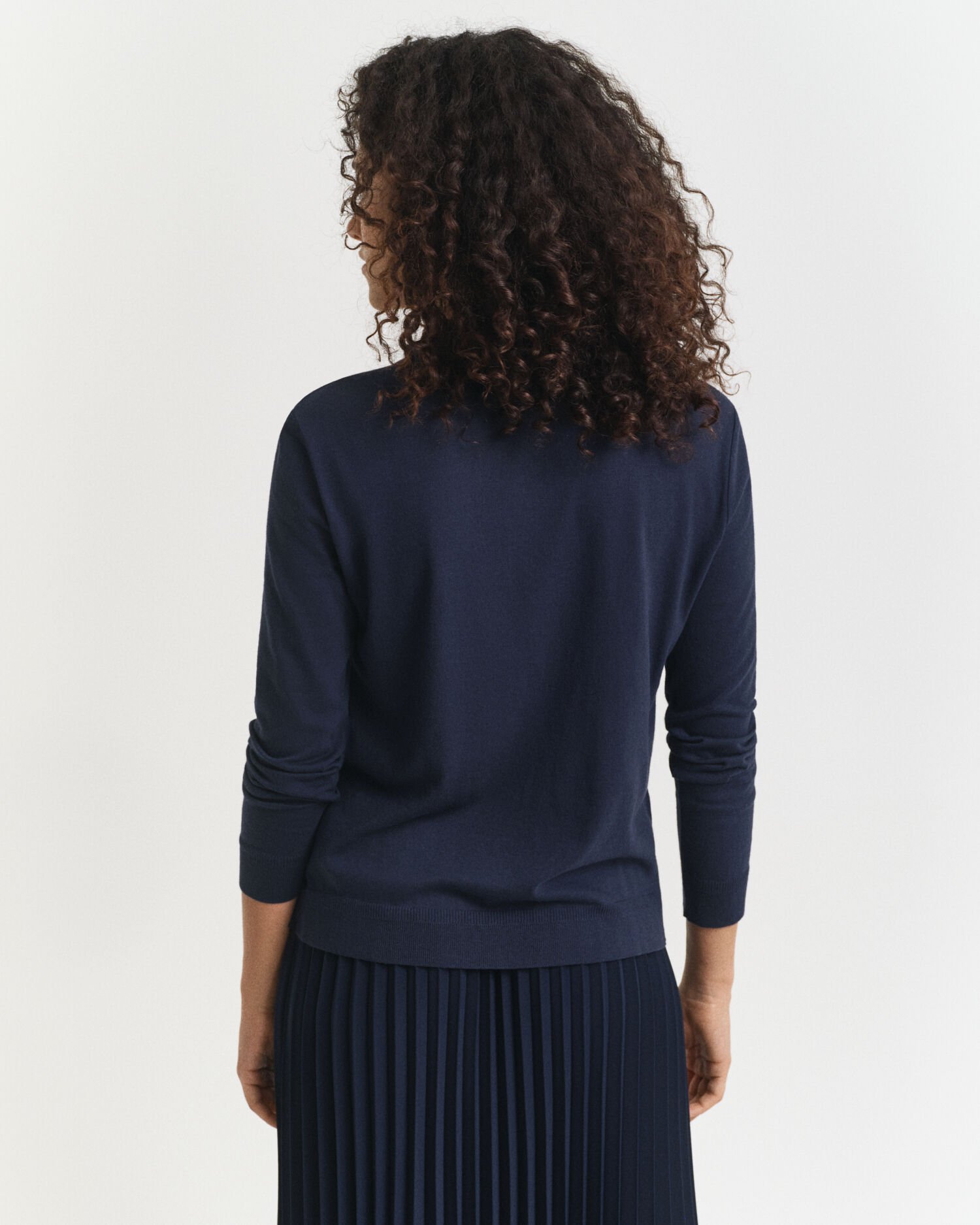 Saumaton pitkähihainen napitettu pikeepaita