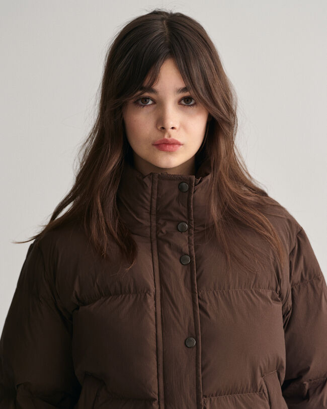 Teen Girls ‑malliston vajaamittainen Puffer-toppatakki