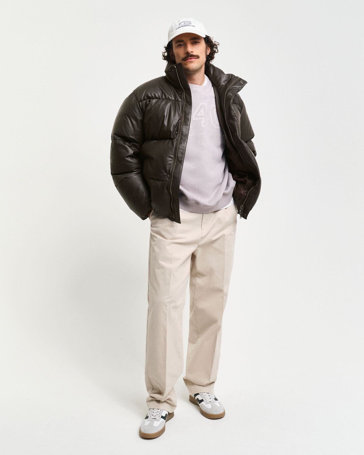 Nahkainen untuvatakki