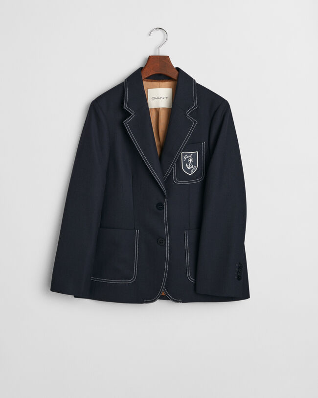 Kontrastitikattu Bullion-bleiseri