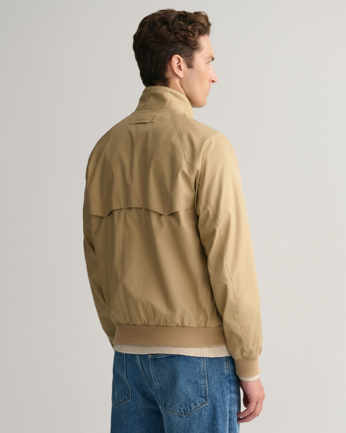 Puuvillainen Harrington‑takki