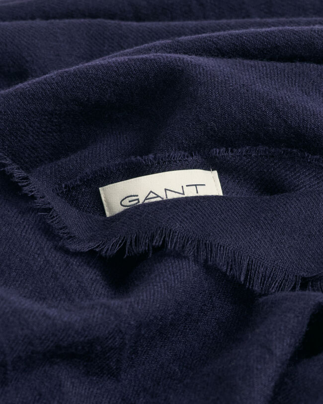 Kevyt kudottu merinovillahuivi