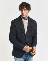 Slim fit ‑mitoitettu Donegal-puvuntakki