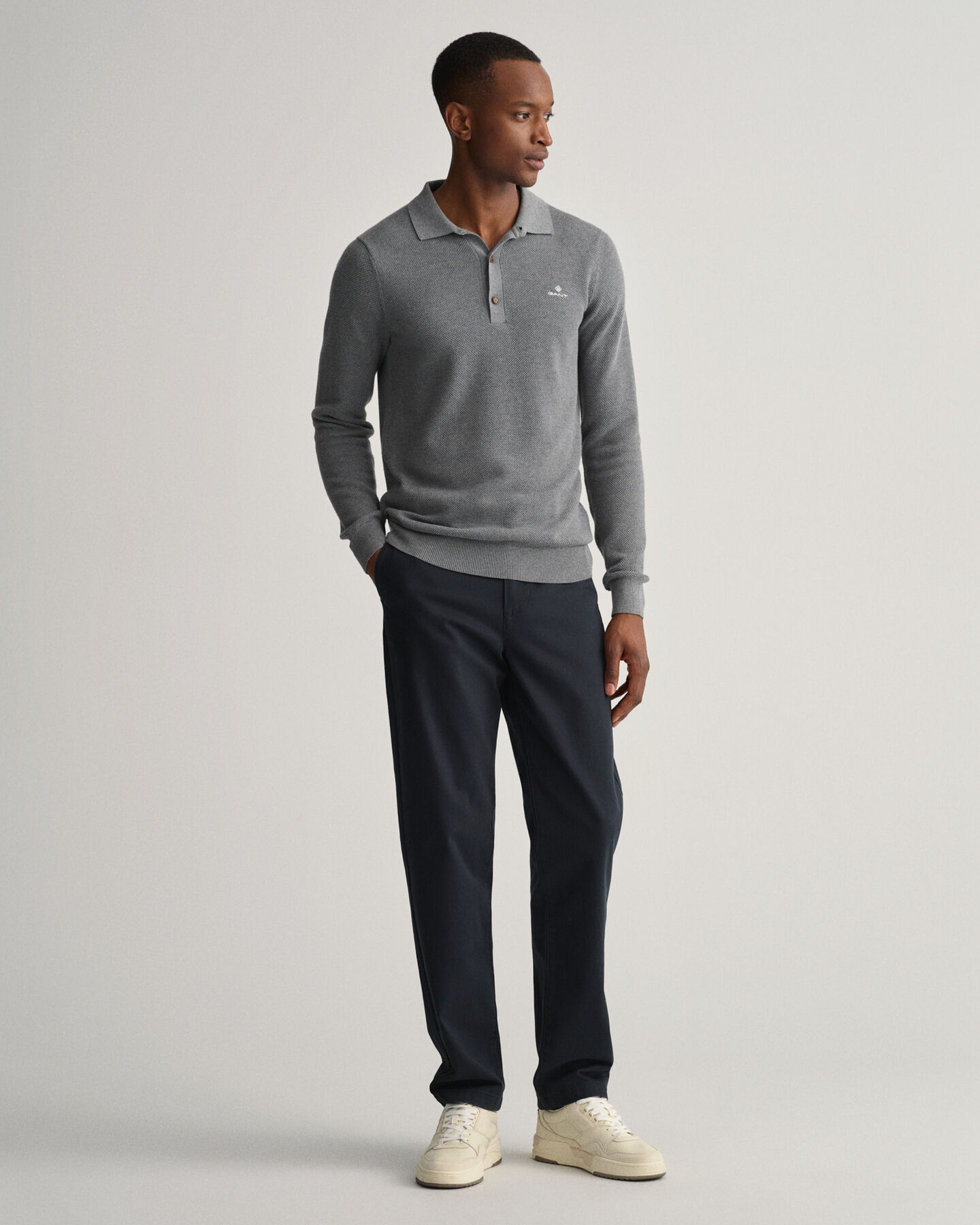 Puuvillapikeeneulepusero