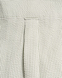 Regular&nbsp;fit ‑mitoitettu lyhythihainen seersucker-paita