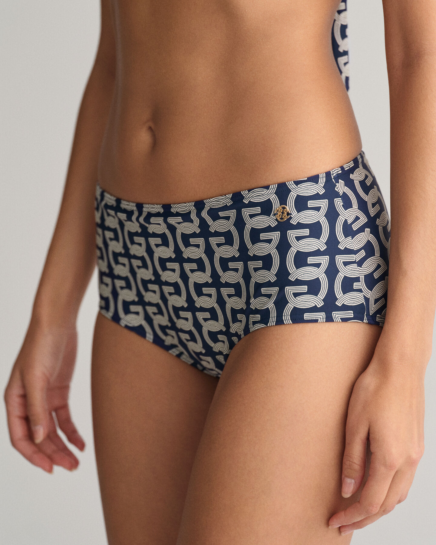 G Patterned Hipster Bikini Bottoms