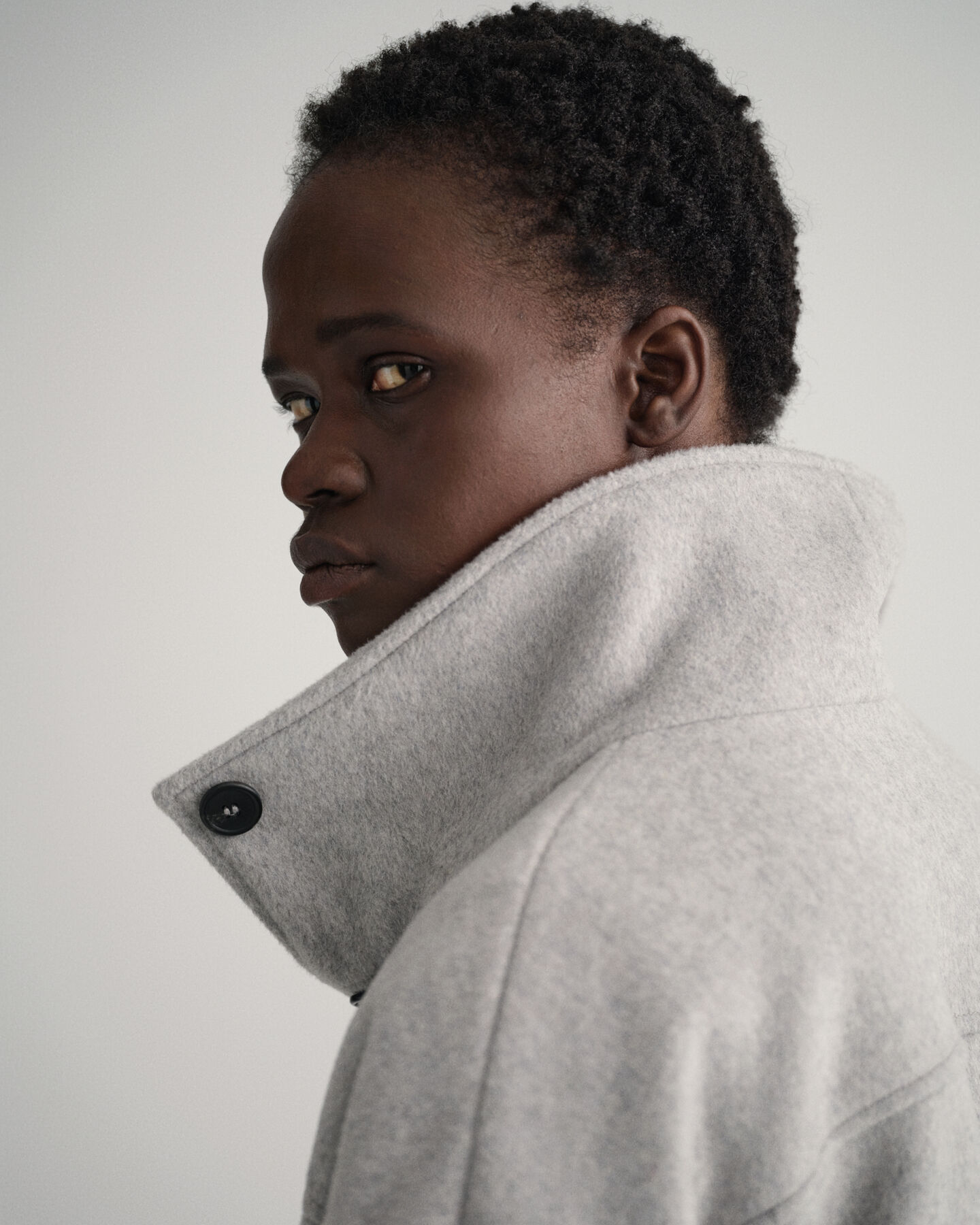 Lyhyt villasekoitetakki