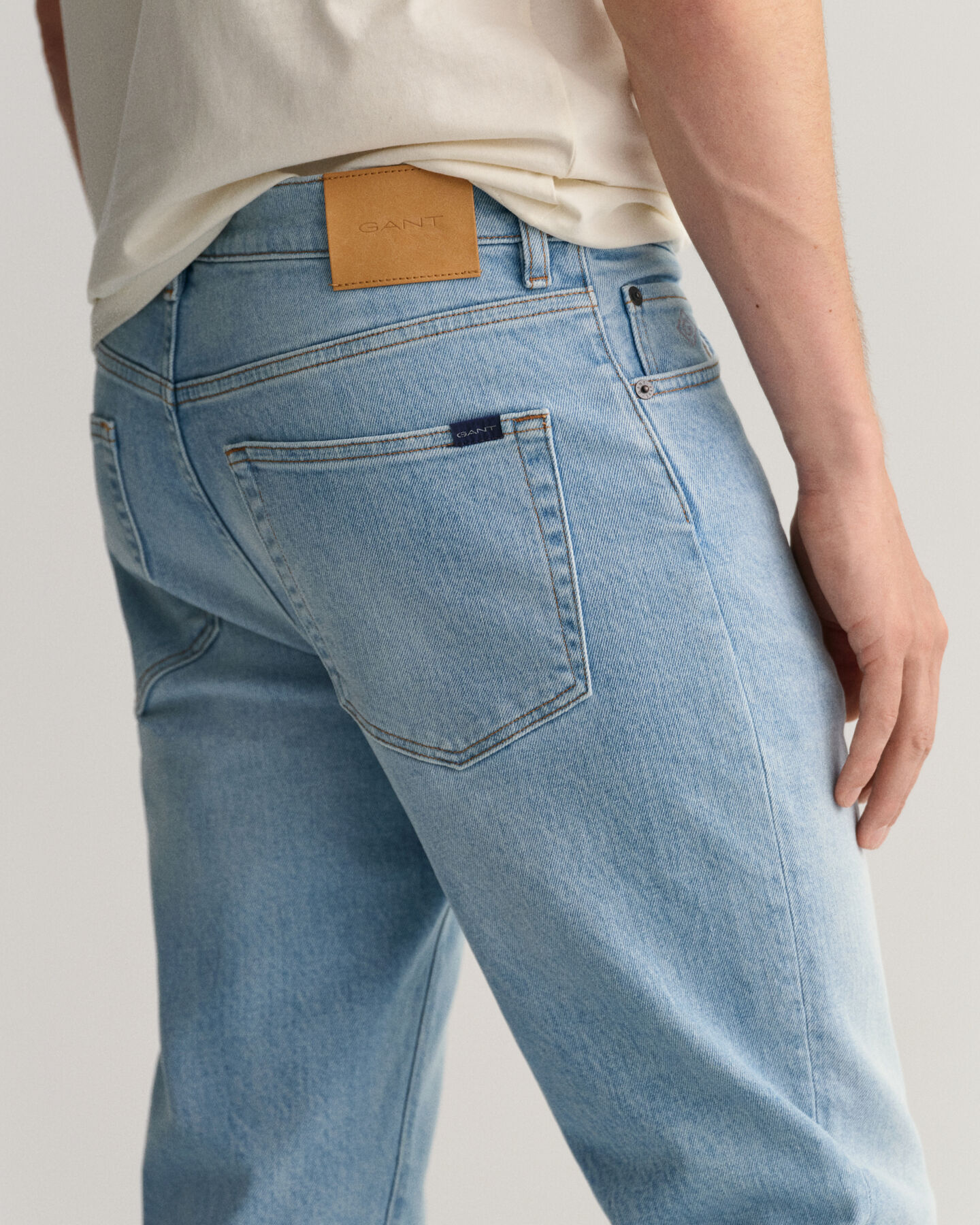 Slim fit ‑mitoitetut Hayes-farkut