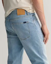 Slim fit ‑mitoitetut Hayes-farkut