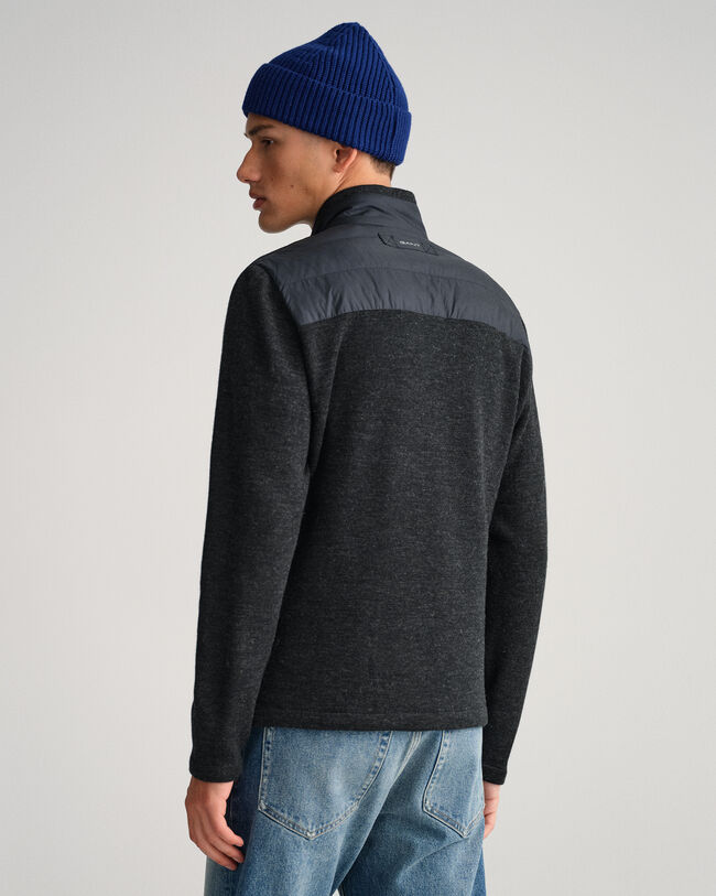 Kevyesti topattu Mixed Media -takki