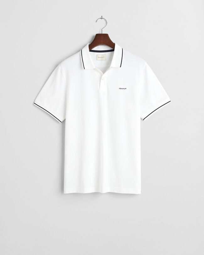 Tipped Piqué Polo Shirt