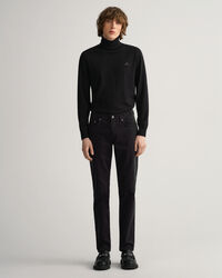 Slim fit ‑mitoitetut Hayes-vakosamettifarkut