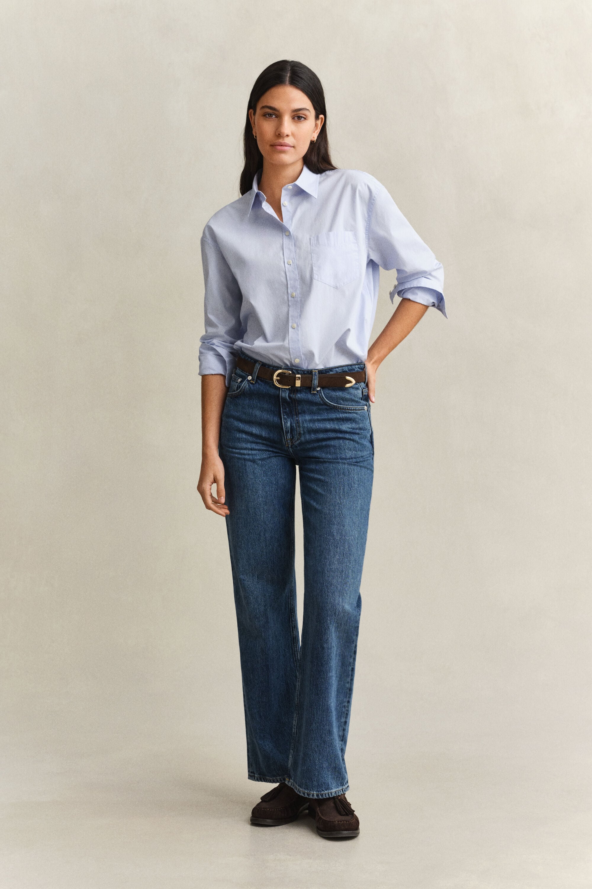 Relaxed fit -farkut