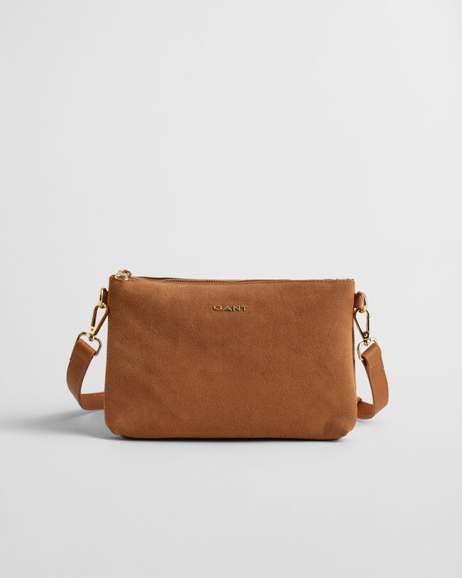 Mokkanahkainen lähettilaukku