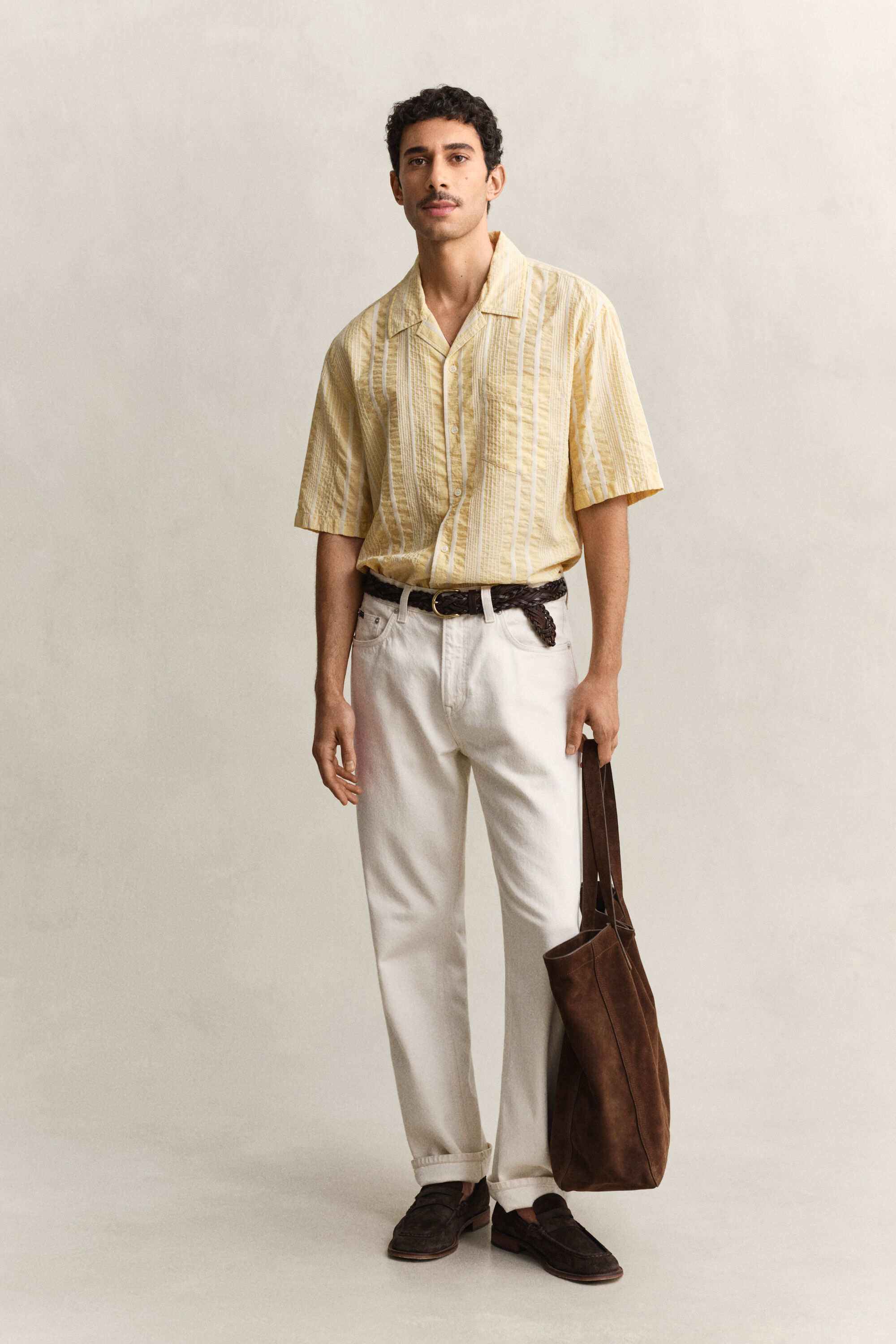 Lyhythihainen seersucker-paita