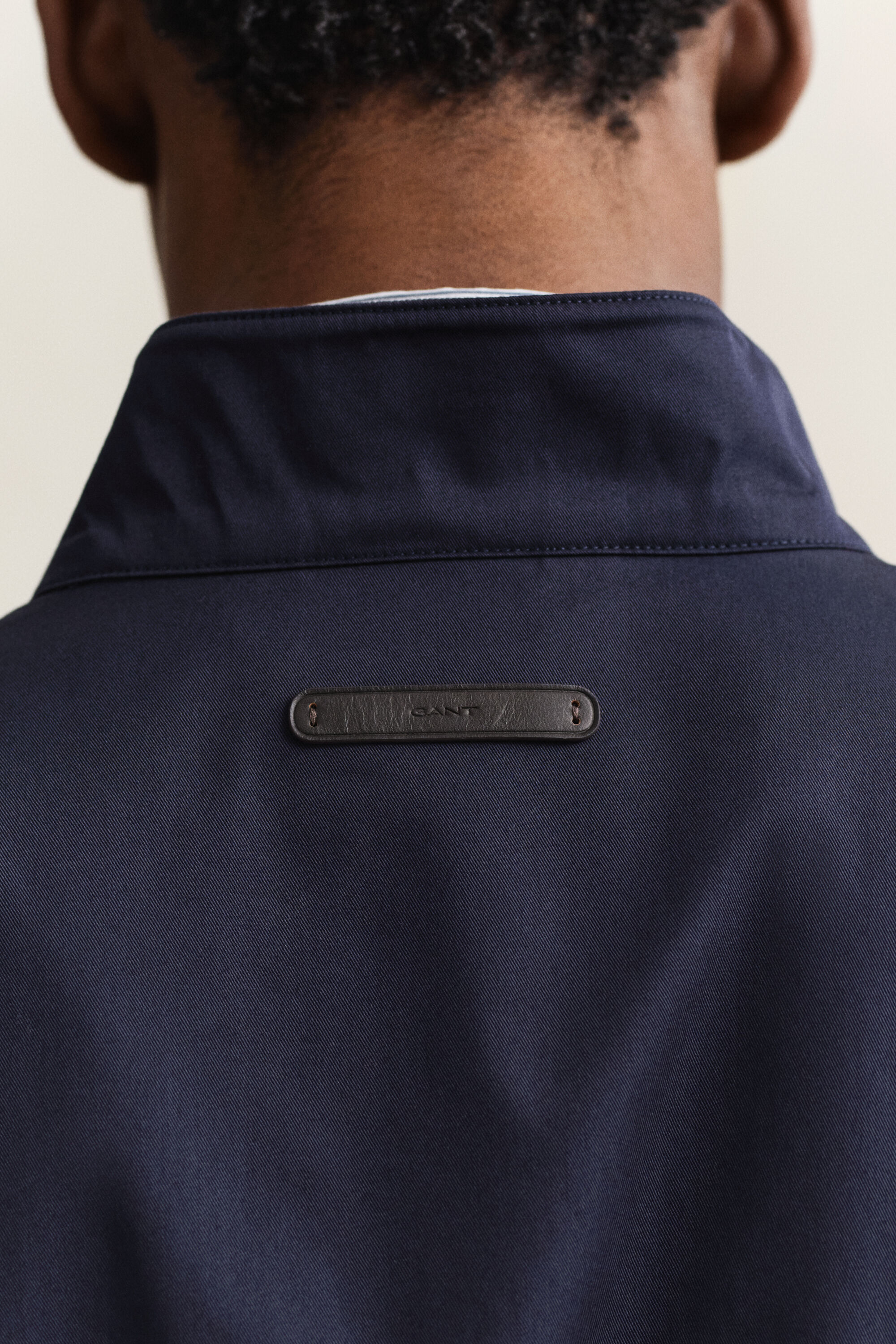 Harrington‑puuvillasekoitetakki