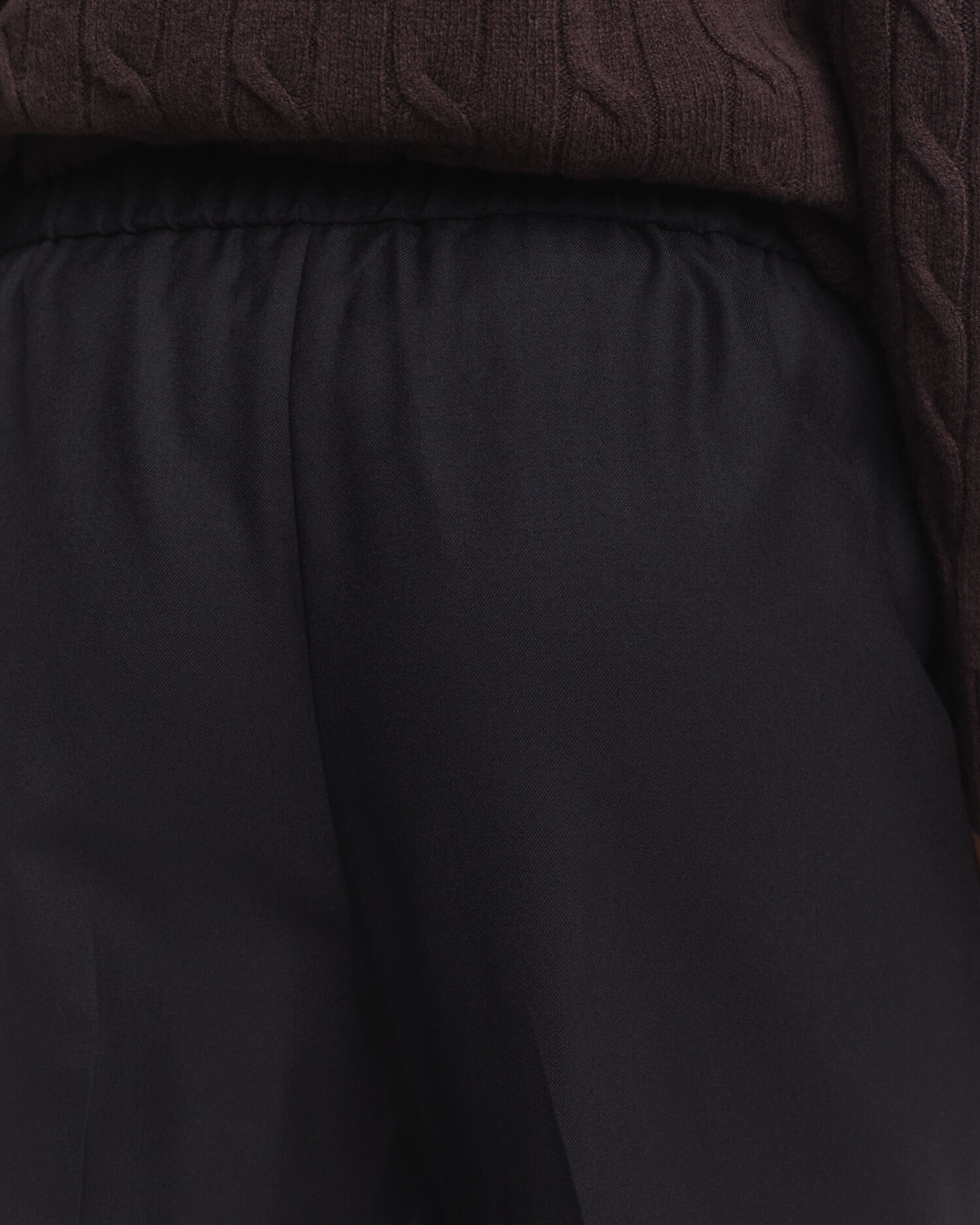 Vetoketjuttomat villasekoitehousut