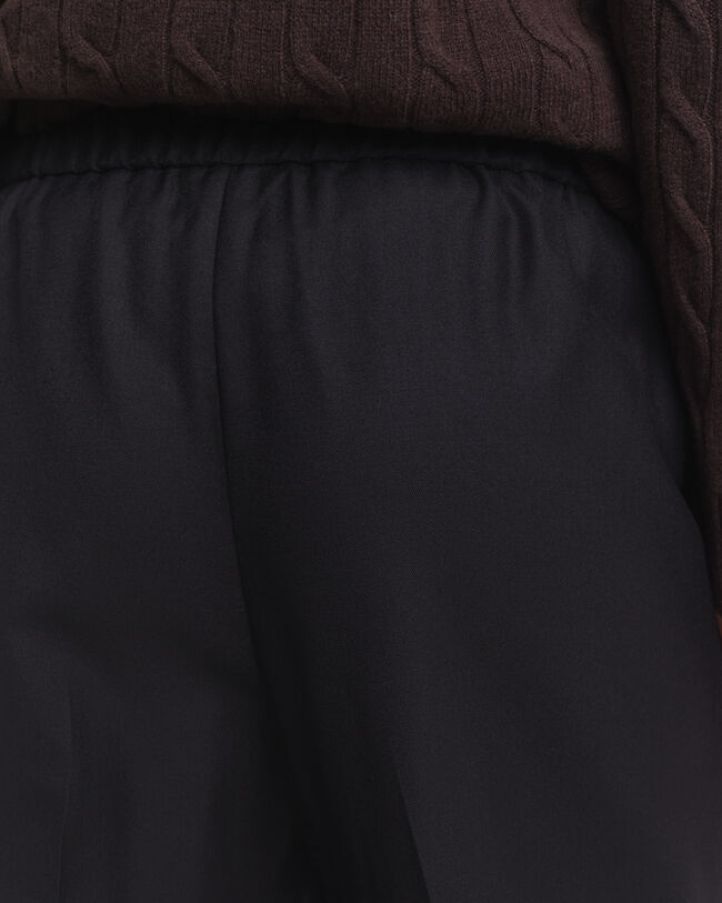 Vetoketjuttomat villasekoitehousut