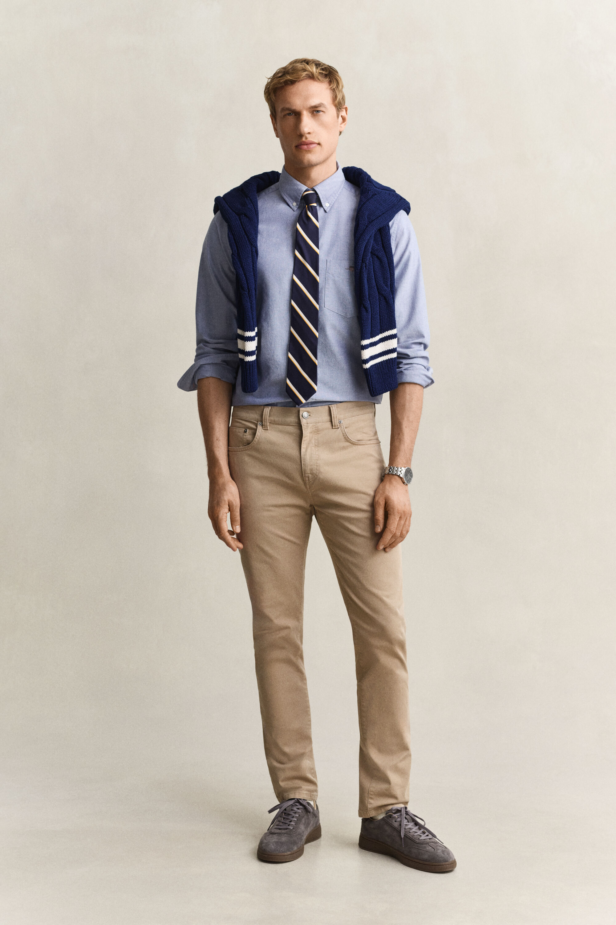 Normaali Classic-oxford-paita