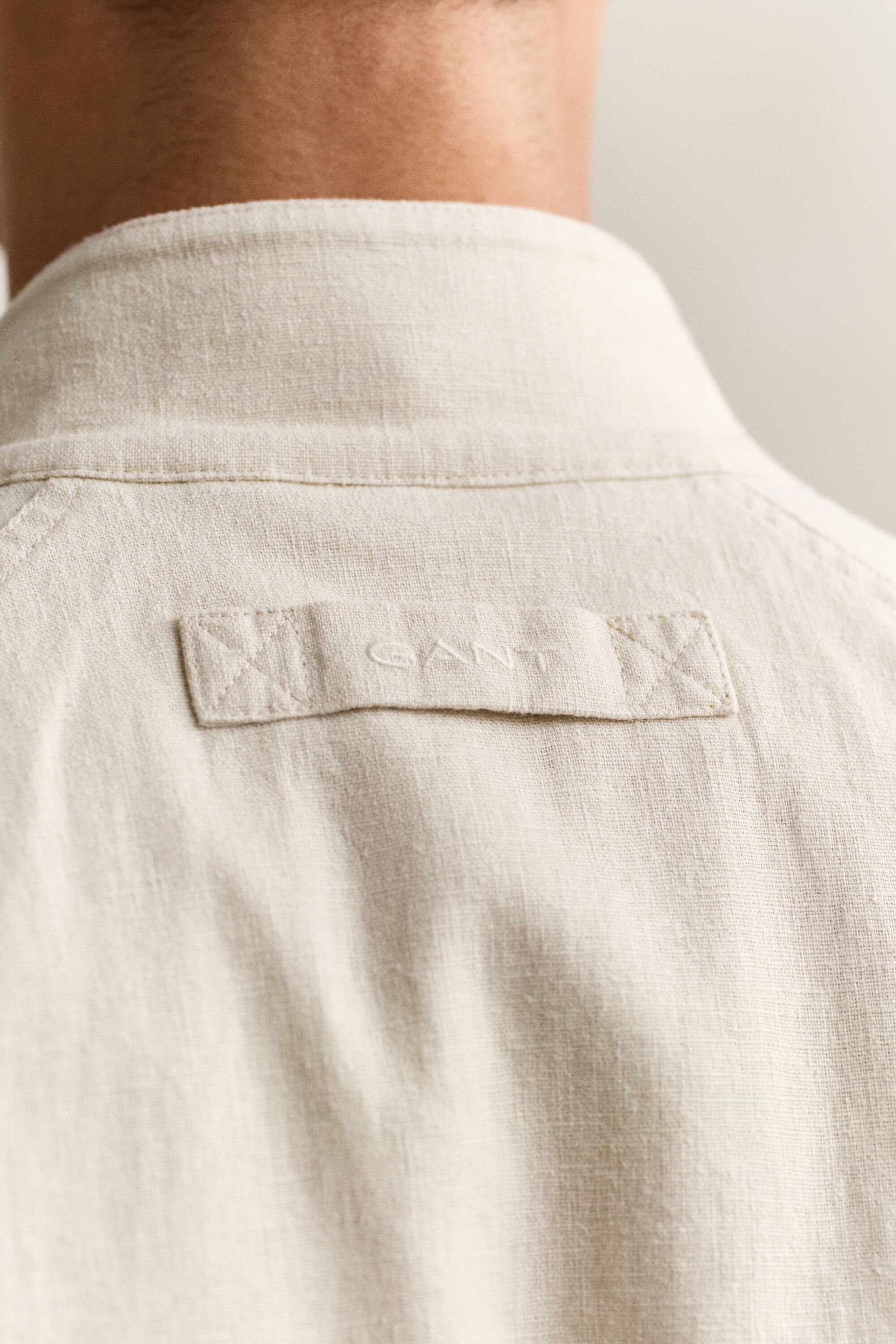 Harrington‑pellavasekoitetakki