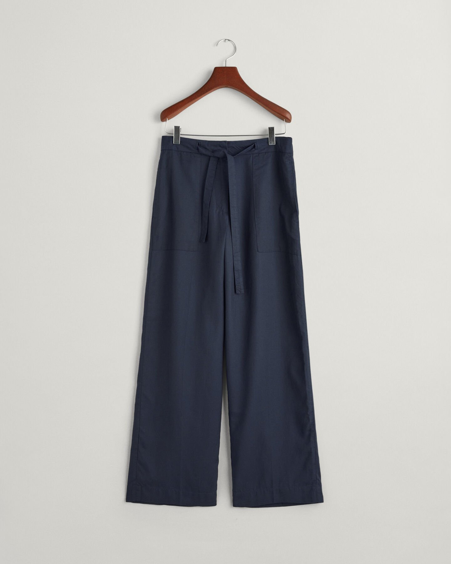 Relaxed Fit Tie Waist Pants