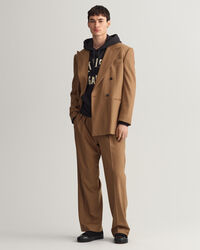 Oversized fit ‑mitoitettu juhlakäyttöön sopiva flanellibleiseri