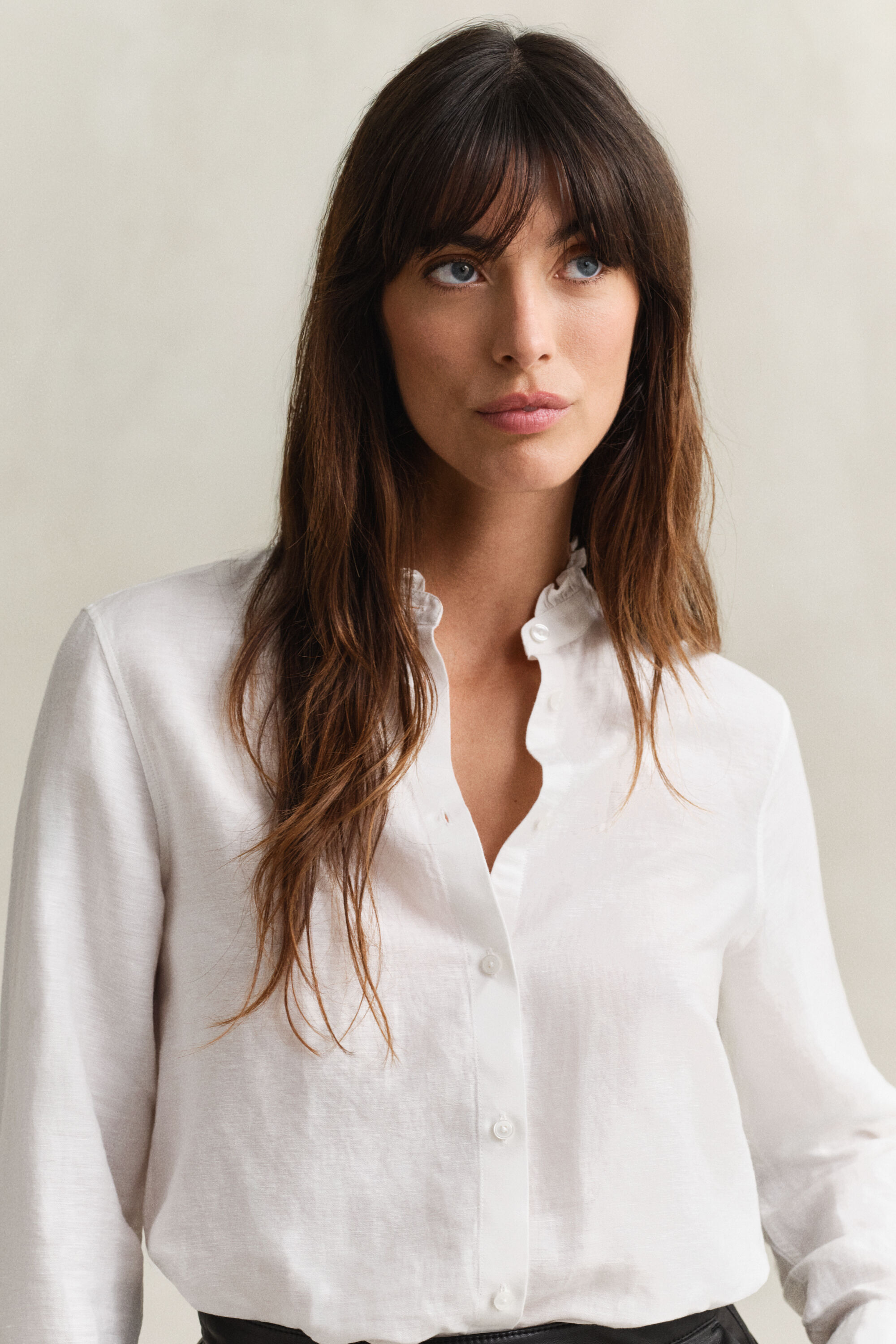 Röyhelöpusero pellavasekoitetta