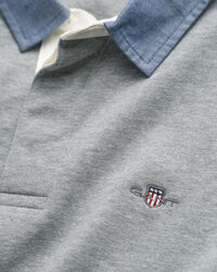 Heavy Rugger -paita chambray-kauluksella