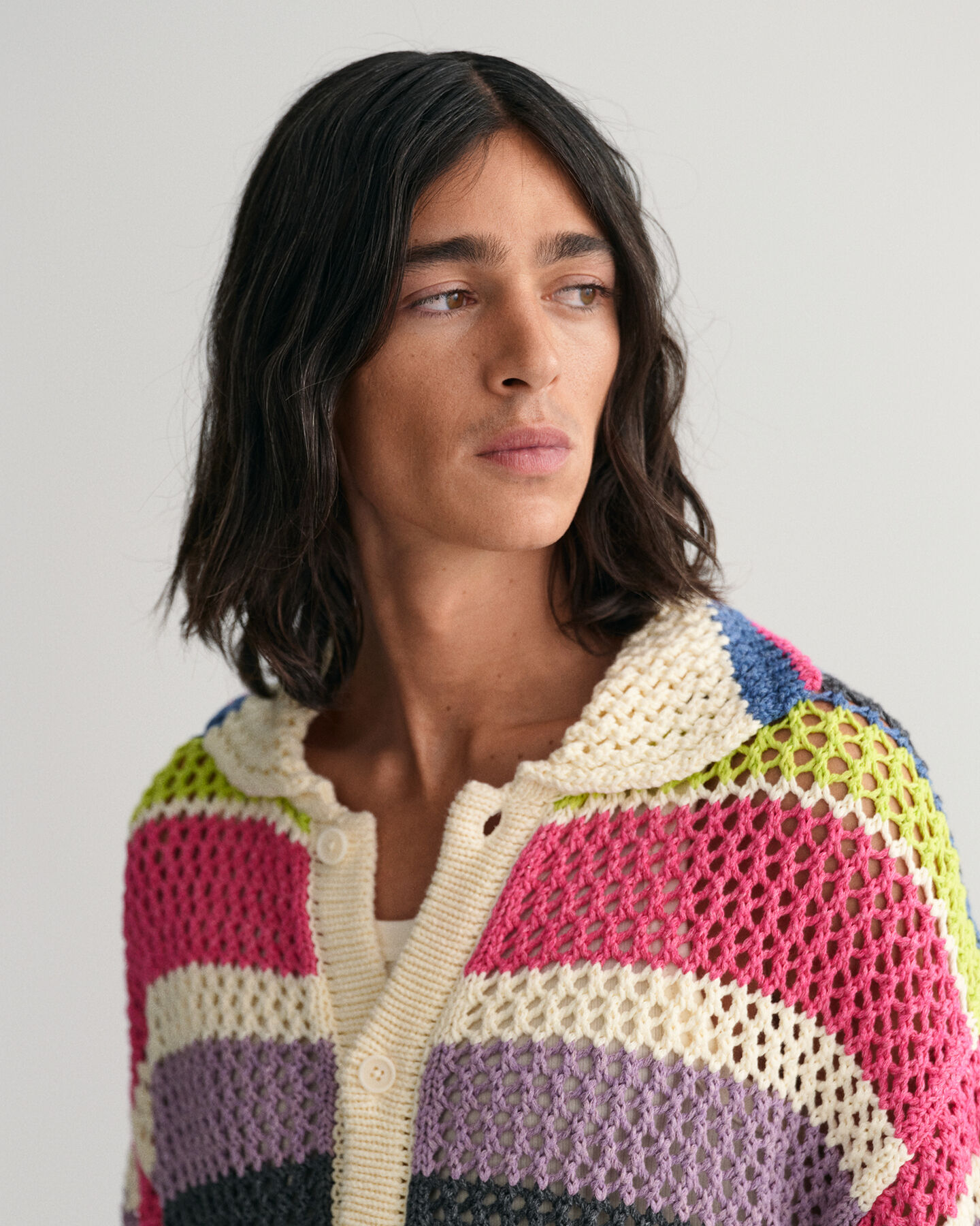 Kohopintainen pikeeneulepusero