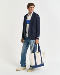 Regular fit ‑mitoitettu valmiina pellavableiseri